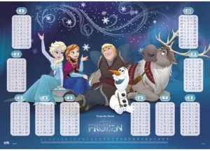 VADE ESCOLAR TABLA MULTIPLICA FROZEN 34,5C59,5CM TSEH270