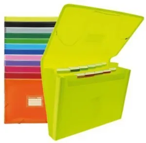 FRAGA CARPETA CLASIFICADORA 12 SEPARADORES + CUADERNO CAPACIDAD 500H FR41311