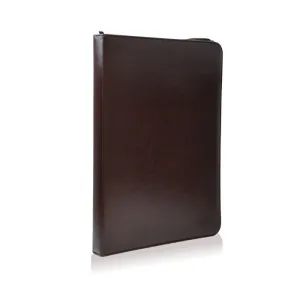 FRAGA PORTAFOLIOS PIEL DYNAMIC COLOR MARRON TAMAÑO FOLIO CREMALLERA FR74476