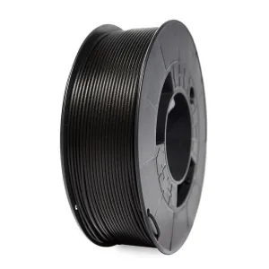 FILAMENTO 3D PETG - DIAMETRO 1.75MM - BOBINA 1KG - COLOR NEGRO