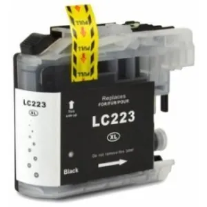 BROTHER LC223/LC221 NEGRO CARTUCHO DE TINTA GENERICO - REEMPLAZA LC223BK/LC221BK