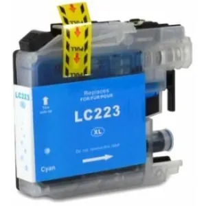 BROTHER LC223/LC221 CYAN CARTUCHO DE TINTA GENERICO - REEMPLAZA LC223C/LC221C