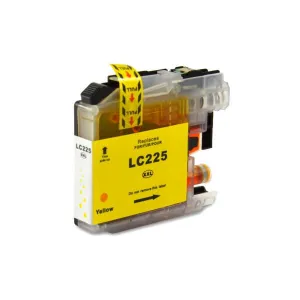 BROTHER LC225XL AMARILLO CARTUCHO DE TINTA GENERICO - REEMPLAZA LC225XLY
