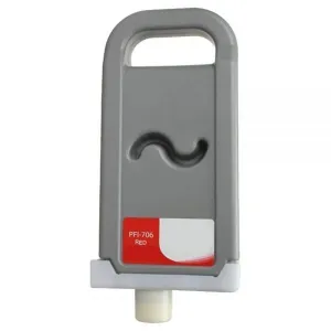 CANON PFI706 ROJO CARTUCHO DE TINTA PIGMENTADA GENERICO - REEMPLAZA 6687B001