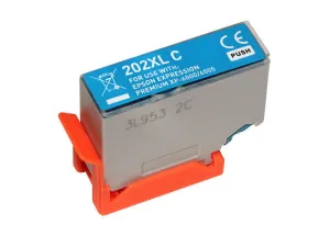 EPSON 202XL CYAN CARTUCHO DE TINTA GENERICO - REEMPLAZA C13T02H24010/C13T02F24010