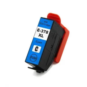 EPSON 378XL CYAN CARTUCHO DE TINTA GENERICO - REEMPLAZA C13T37924010/C13T37824010