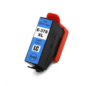 EPSON 378XL CYAN LIGHT CARTUCHO DE TINTA GENERICO - REEMPLAZA C13T37954010/C13T37854010