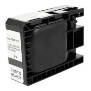 EPSON T5801 NEGRO PHOTO CARTUCHO DE TINTA PIGMENTADA GENERICO - REEMPLAZA C13T580100