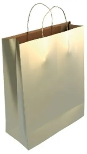 BOLSA DE PAPEL ANDINA KRAFT LISO 40X46X18 CM CRUDO/ORO A GRANEL CAJA DE 200