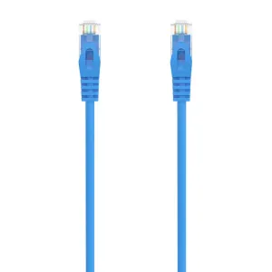 AISENS CABLE DE RED LATIGUILLO RJ45 LSZH CAT.6A 500 MHZ UTP AWG24 - 3M - LIBRE DE HALOGENOS - 10 GIGABIT/S - COLOR AZUL