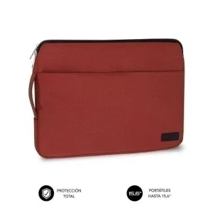 SUBBLIM FUNDA URBAN - 300MM - DELGADA Y LIGERA - PROTECCIÃ³N REFORZADA - BOLSILLO FRONTAL - RESISTENTE A GOLPES Y LÃ­QUIDOS - COLOR ROJO