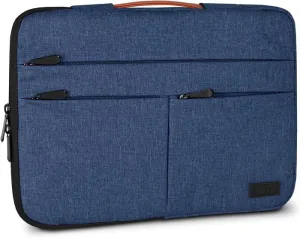 SUBBLIM FUNDA AIR PADDING 360 - PROTECCION TOTAL PARA ORDENADORES PORTATILES - MEDIDAS 380X275X30MM - RESISTENTE Y REPELENTE DE LIQUIDOS - COLOR AZUL