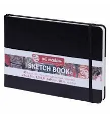 TAC SK.BLOC NEGRO 21X15 140GRS.