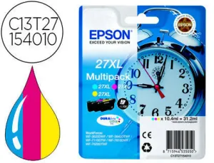 EPSON T2715 (27XL) PACK DE 3 CARTUCHOS DE TINTA ORIGINALES - C13T27154012