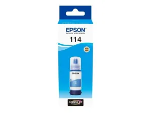 EPSON 114 CYAN BOTELLA DE TINTA PIGMENTADA ORIGINAL - C13T07B240
