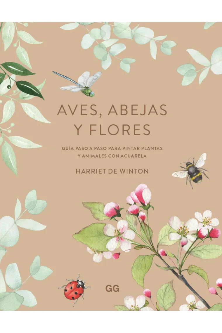 Aves, abejas y flores