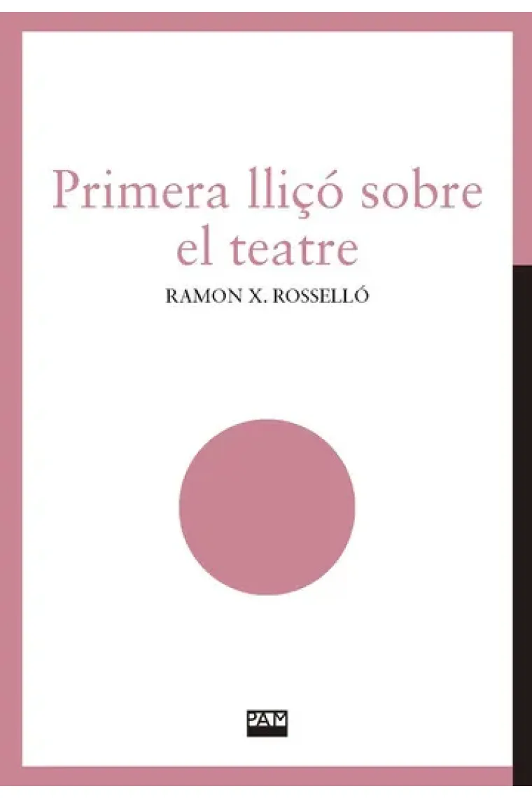 Primera lliçó sobre el teatre (Catalán)