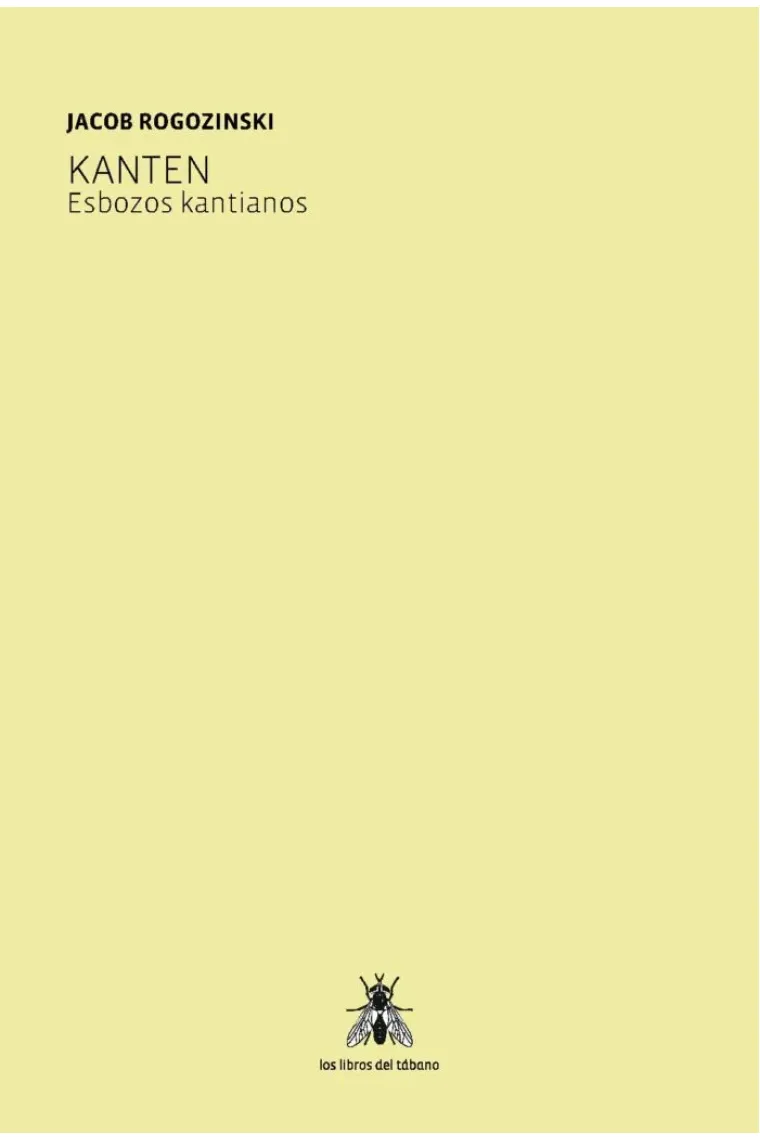 "Kanten": esbozos kantianos (Francés)