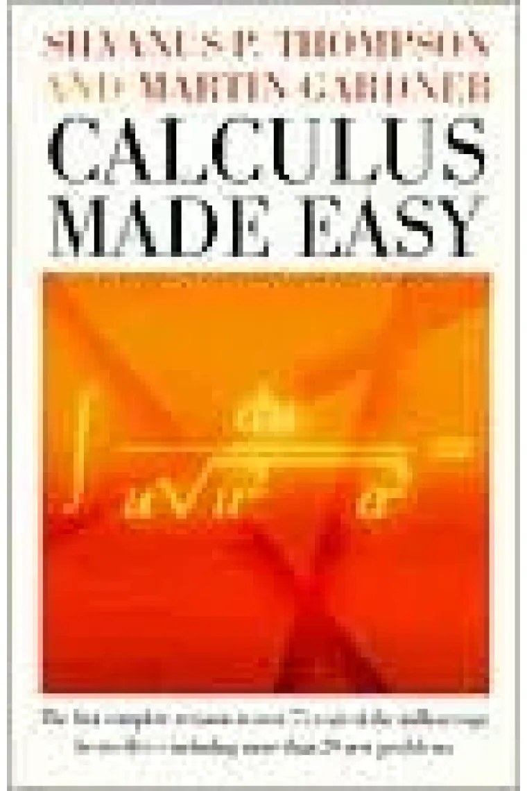 Calculus Made Easy (Inglés)