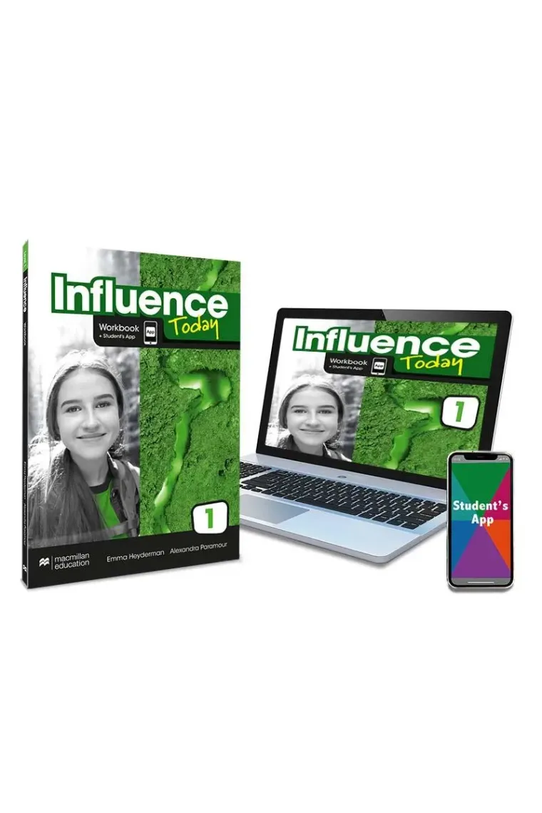 INFLUENCE TODAY 1 Workbook, Competence Evaluation Tracker y Student's App (Inglés)