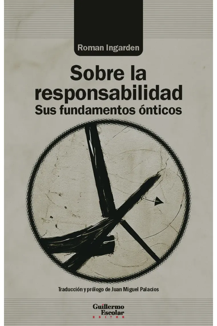 Sobre la responsabilidad: sus fundamentos ónticos