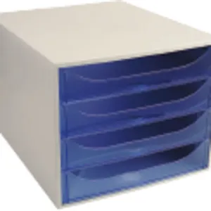 EXACLAIR ARCHIVADOR EXACOM ECOBOX 4CAJ.GRIS/AZ 228610D MAK209206