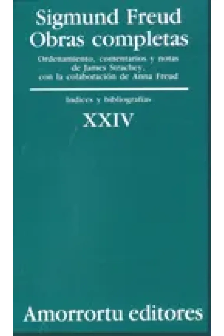 Sigmund Freud. Obras completas, Vol. 24
