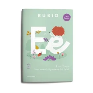 CUADERNO RUBIO A4 ESCRITURA LETRA LIGADA +4 AÑOS VOL. 1