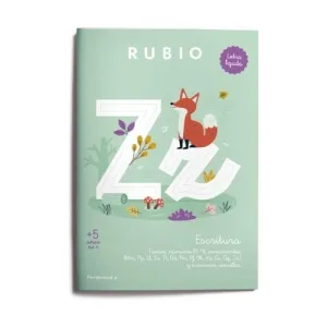CUADERNO RUBIO A4 ESCRITURA LETRA LIGADA +5 AÑOS VOL. 1