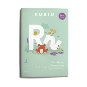 CUADERNO RUBIO A4 ESCRITURA LETRA LIGADA +5 AÑOS VOL. 2