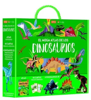 LIBRO DINOSAURIOS MEGA ATLAS