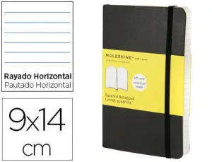 CUADERNO MOLESKINE NOTAS POCKET RAYADO