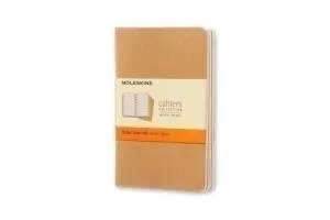 PACK 3 LIBRETAS MOLESKINE 9X14 RAYADO