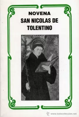 NOVENA SAN NICOLAS DE TOLENTINO
