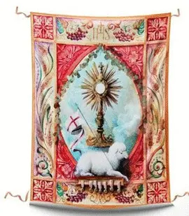 COLGADURA CORPUS CHRISTI 100X70 CM