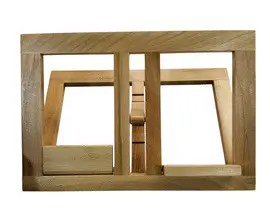 ATRIL MADERA CLARA REGULABLE. 21X31 CM