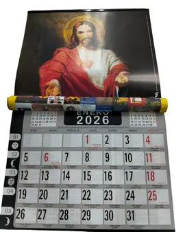 CALENDARIO ESPIGAS Y AZUCENAS 2026