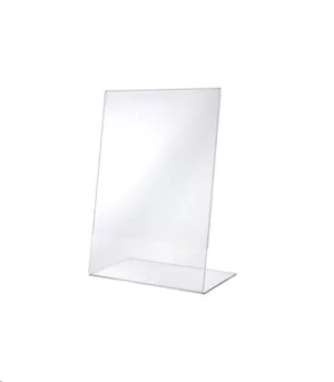 DISPLAY EN L VERTICAL PARA A5 13006P ACRILICO TRANSPARENTE