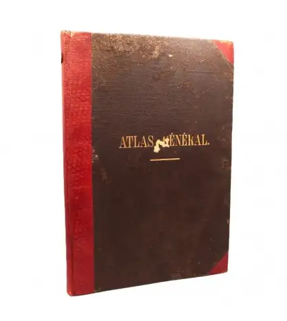 Atlas general, compose de trente quatre cartes coloriees et gravees sur cuivre (1890)