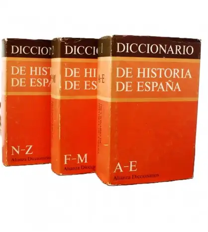 Diccionario de Historia de España (Completo en 3 volumenes)