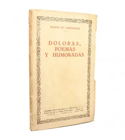 Doloras, poemas y humoradas