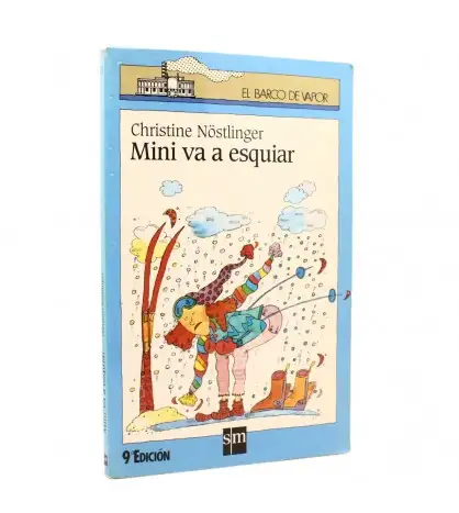 Mini va a esquiar