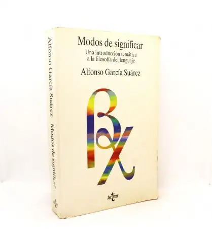 Modos de significar: Una introducción temática a la filosofía del lenguaje