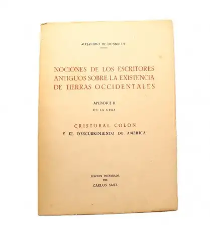 Nociones de los Escritores Antiguos sobre la Existencia de Tierras Occidentales: Apéndice II