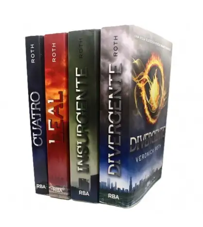Super Pack saga Divergente (Incluye: Divergente - Insurgente - Leal - Cuatro)