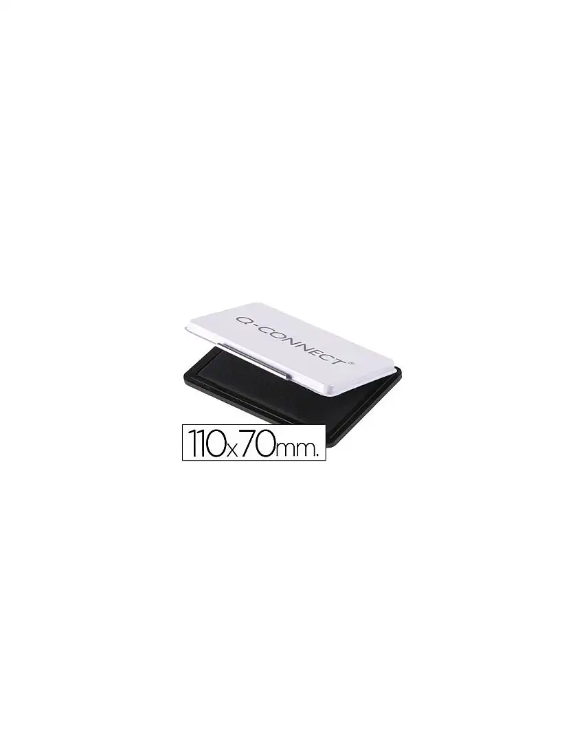 Tampon Q-Connect Nº2 110X70 Mm Negro