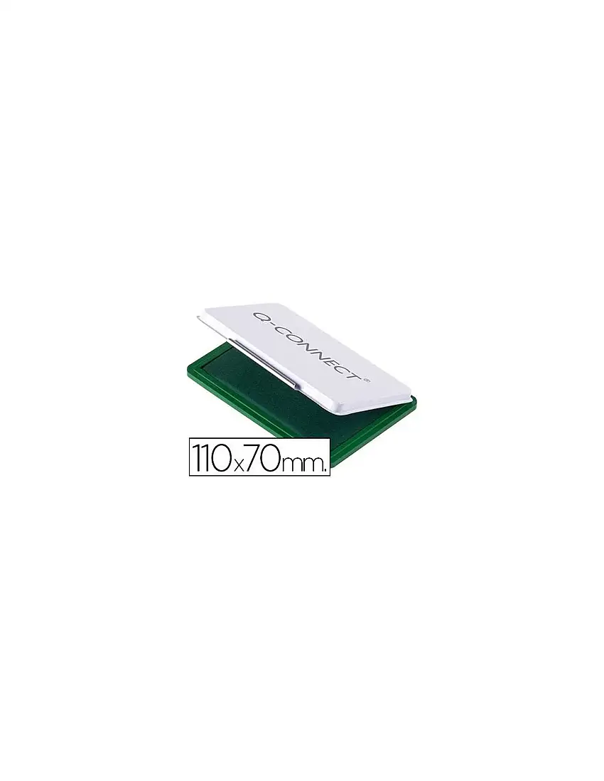 Tampon Q-Connect Nº2 110X70 Mm Verde