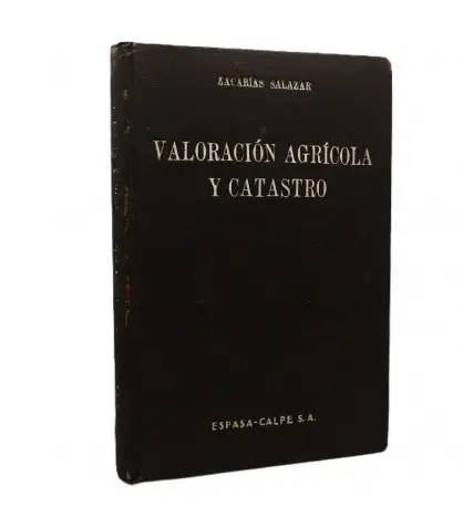 Valoración Agrícola y Catastro