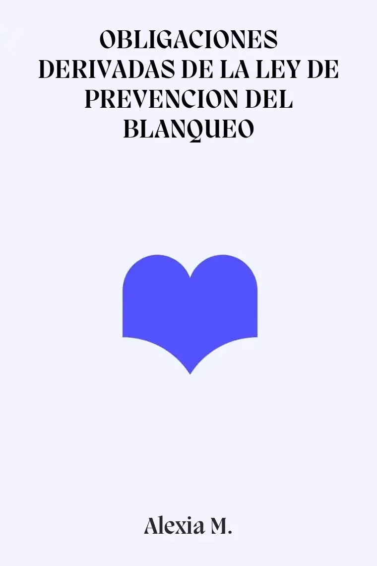 OBLIGACIONES DERIVADAS DE LA LEY DE PREVENCION DEL BLANQUEO