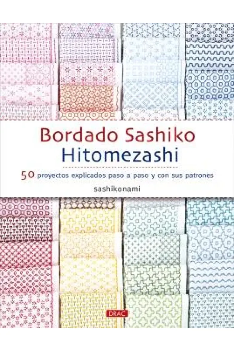 Bordado sashiko hitomezashi